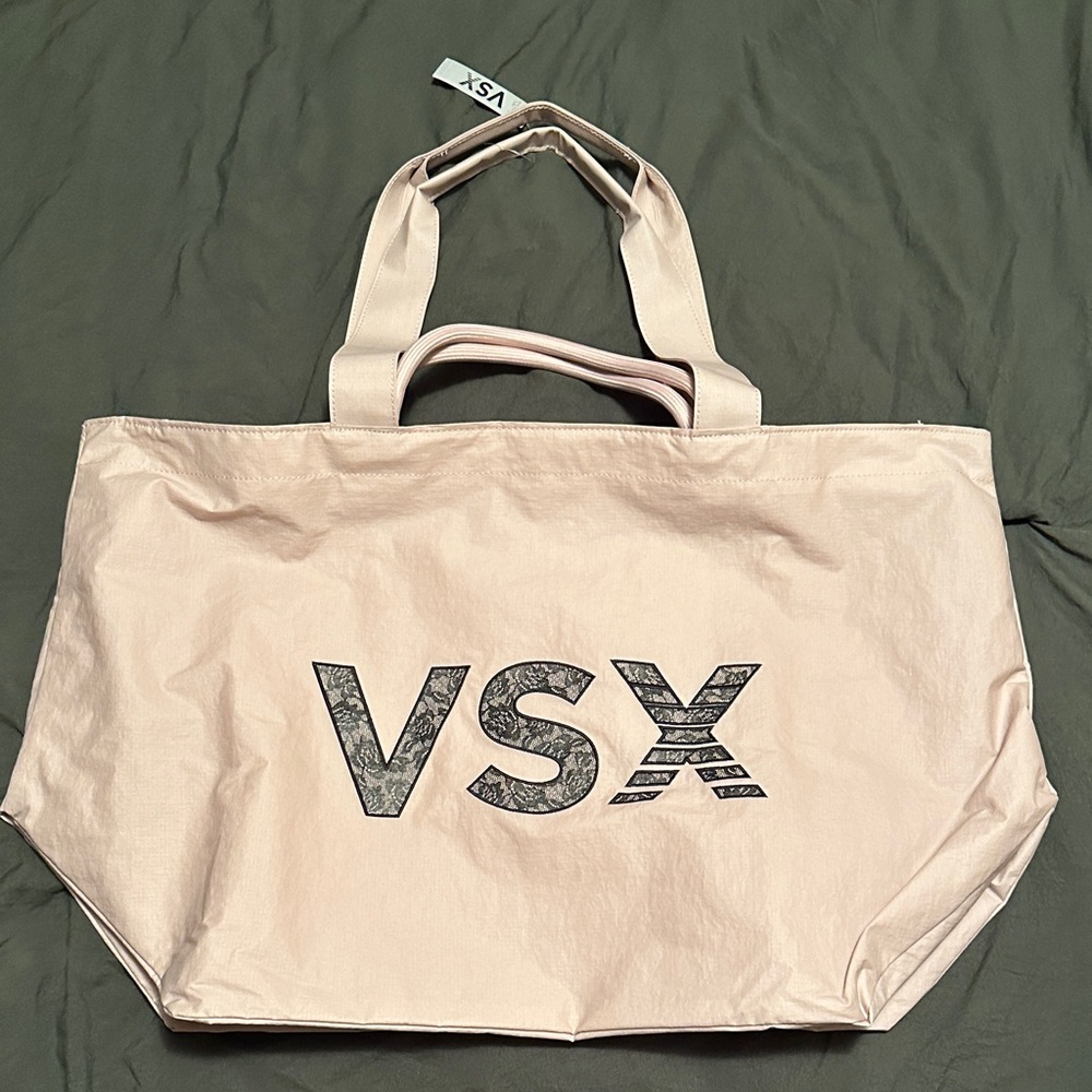 VSX Blush Pink Logo Tote